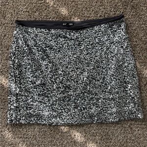 Express women’s sequin skirt